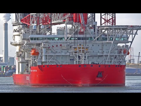 25 BIG SHIPS AT ROTTERDAM PORT - 4K SHIPSPOTTING NOVEMBER 2024