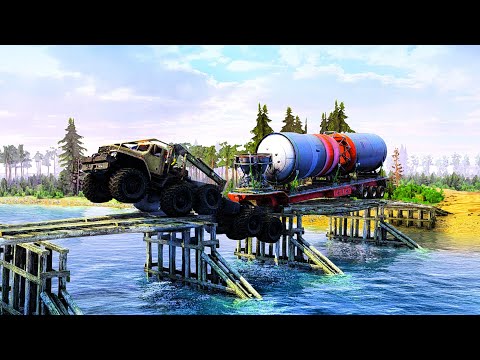 Bridge Collapse! Rescue Mission for the Giant Cargo