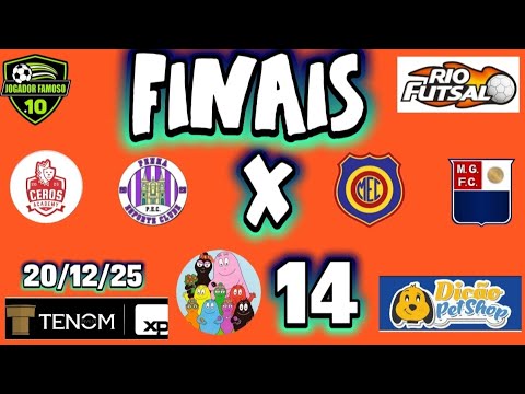 CEROS X PENHA  / MADUREIRA X MARIA - FINAIS PRATA/OURO SUB 14 RIO FUTSAL