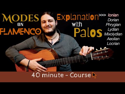 40 Minutes Course - Flamenco Palos & Greek Modes Explanation