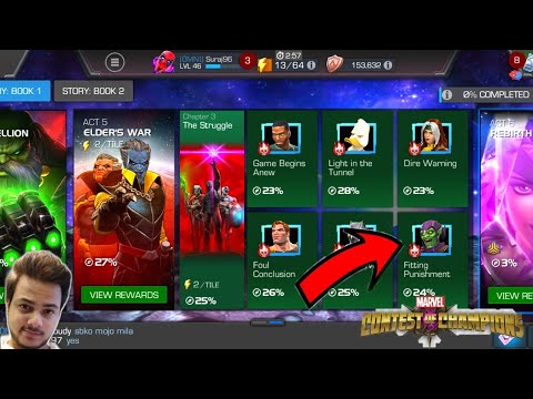 CAVALIER JOURNEY ACT 5.3.6 (Fitting Punishment) EASY COMPLETION | MCOC GAMEPLAY IN HINDI |