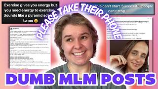 DUMBEST MLM BOSSBABE POSTS