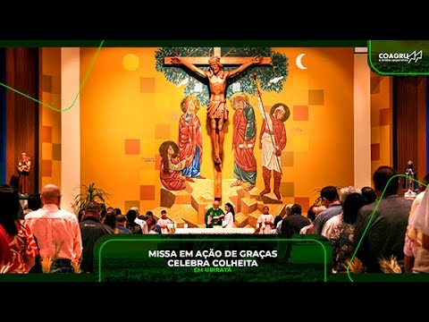 Missa em Ação de Graças celebra colheita, Dia do Agricultor e os 50 anos da Coagru