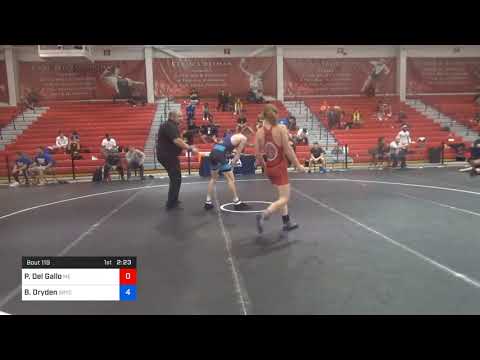 60 Kg Consolation - Peter Del Gallo, Maine Vs Boo Dryden, Gopher Wrestling Club - RTC 52ee