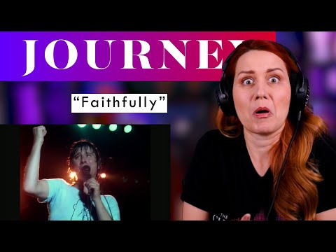 How Have I Not Heard This Journey Classic?! Vocal ANALYSIS of "Faithfully"