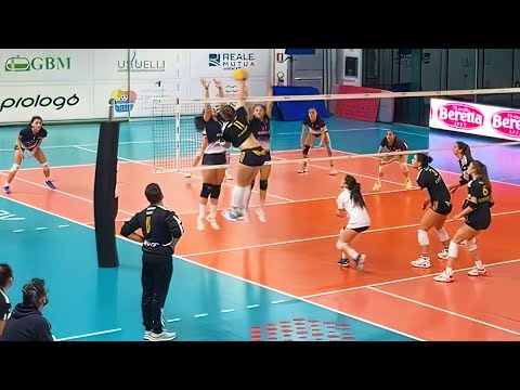 Pallavolo U18F ecc - Spazio Conad Busnago  vs  Allianz Viscontini Milano