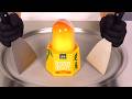 Viral Propitious Mango Ice Cream Rolls ASMR