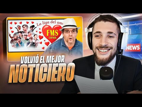 VOLVIÓ EL MEJOR NOTICIERO 📰 ¿FMS España es la liga del amor? Alkoy se olvida parte de su round.