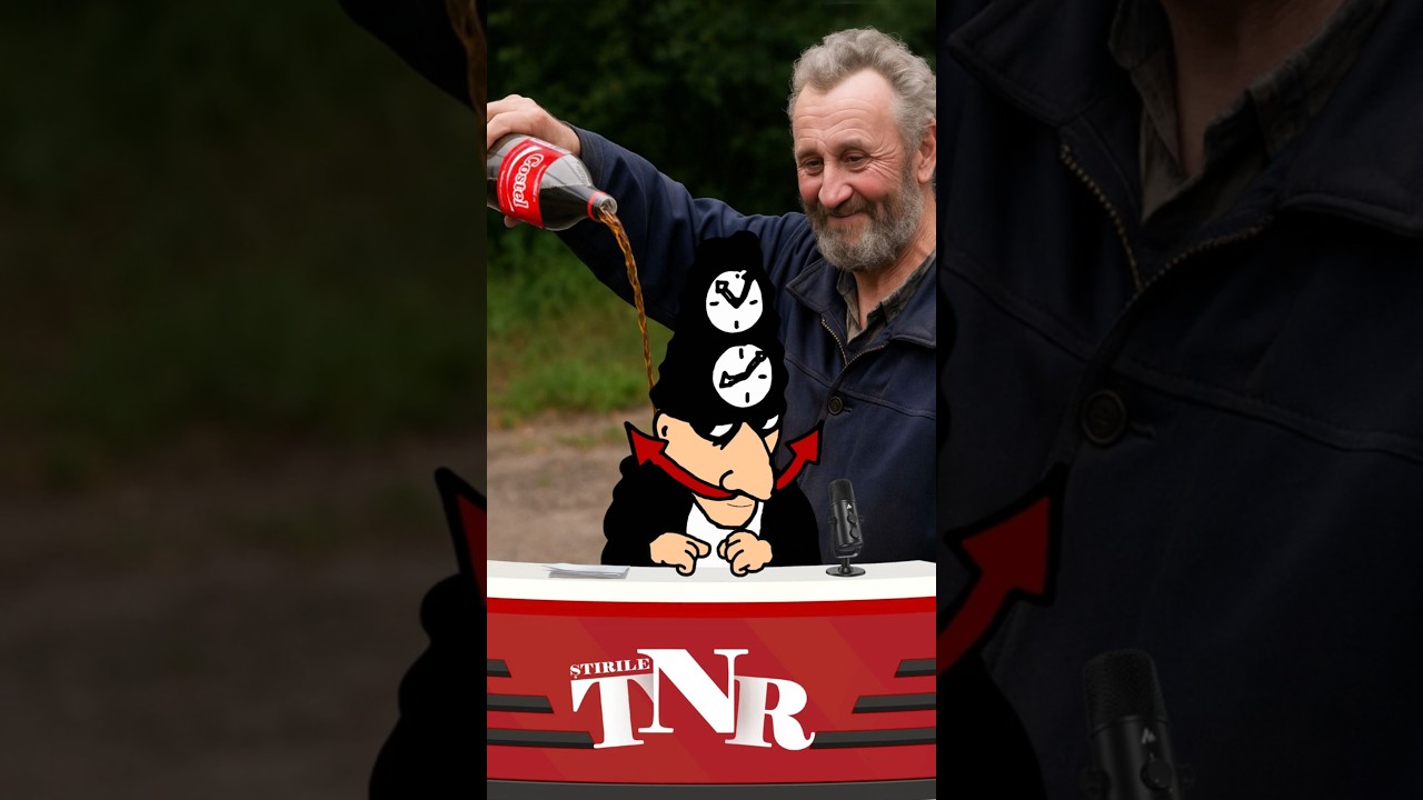 Nea Costel, bucuros că a găsit o sticlă de cola cu numele lui: “O vărs şi pun ţuică în ea!”