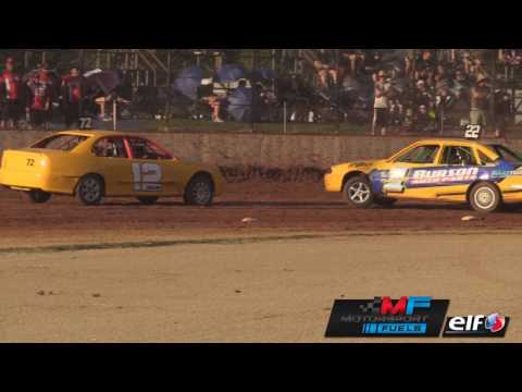 Street Stocks - Heat 4 - Australian Title - Kingaroy Speedway - 31.12.16
