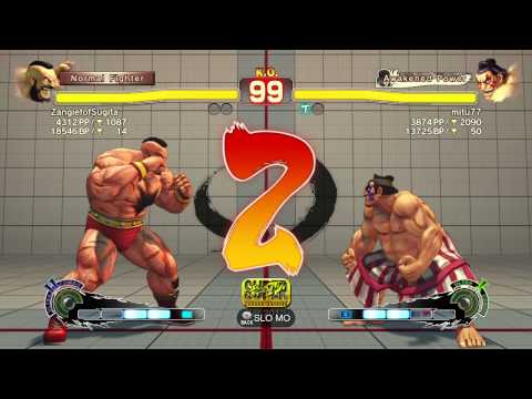 SSFIVAE:  Zangief (ZangiefofSugita) vs. E.Honda (mitu77)  HD