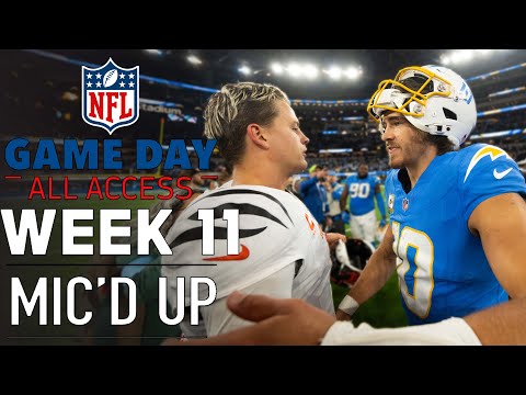 NFL Week 11 Mic'd Up! 'You got a back like an armadillos' | Game Day All Access