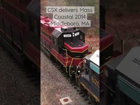 CSX moving Mass Coastal 2014 to Middleboro, MA