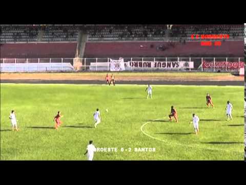 NOROESTE  1 - 3  SANTOS  ( SUB 20 )