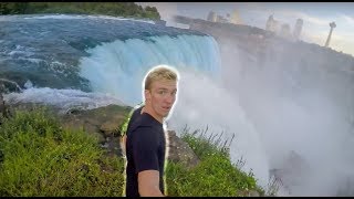 FALLING OFF NIAGARA FALLS WATERFALL!