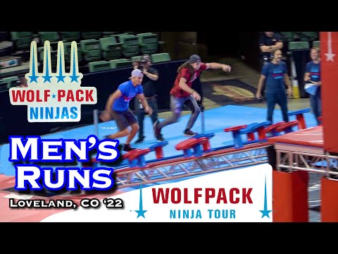 Every Mens Run at Wolfpack Ninja Tour 3.0  - 8/21/22 Loveland CO