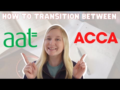 How to transition between AAT and ACCA