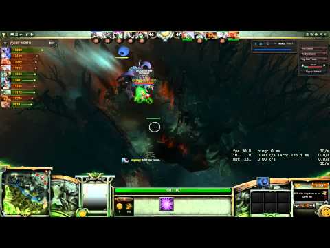 Templar Assassin Stealing Aegis of the Immortal from Troll Warlord