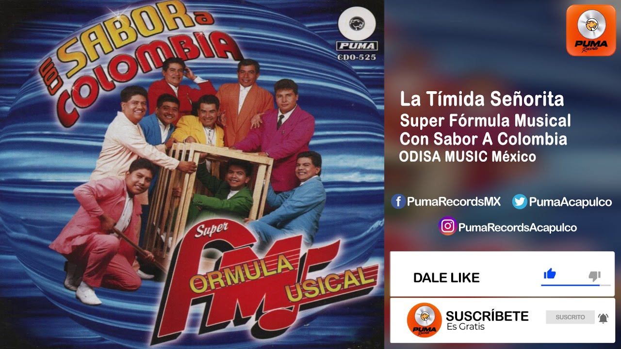 La Tímida Señorita - Super Fórmula Musical - Con Sabor A Colombia