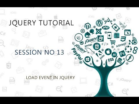 JQUERY TUTORIAL FOR BEGINNERS   13   LOAD EVENT IN JQUERY