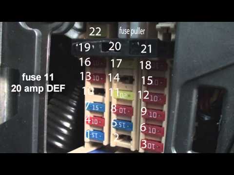 fuse diagram nissan versa