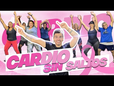 🏠🔥RUTINA de CARDIO SIN IMPACTO para BAJAR DE PESO - EJERCICIOS para PRINCIPIANTES en CASA