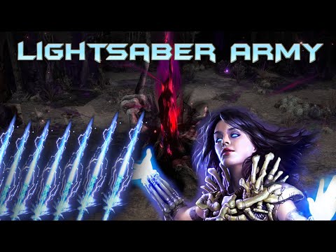 Animate Energy Blade Necromancer League Start Example