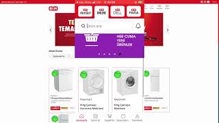 Bim Markete Gitmeden Uygulama (Online) Üzerinden Alışveriş Yapmak