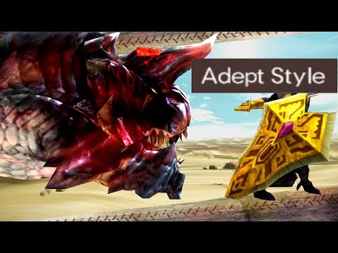 [MHGU] Adept Charge Blade fun with Hyper Glavenus!