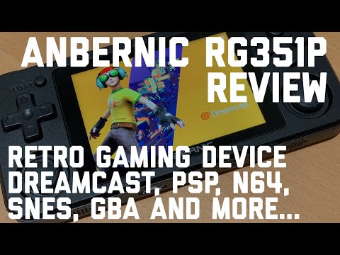RG351P Review - Retro Emulation Handheld For Dreamcast, SNES, N64, PSP, GBA, PS1, Megadrive and more