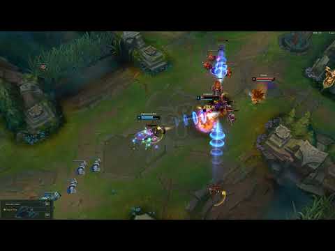A battle of wits but the enemy Jarvan and LeBlanc are unarmed