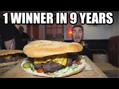 1200 PEOPLE FAILED THIS CHALLENGE! The "HEART STOPPER" BURGER CHALLENGE