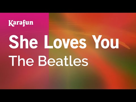 She Loves You - The Beatles | Karaoke Version | KaraFun