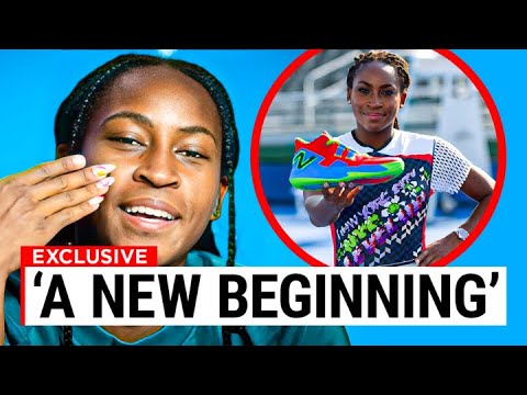 Coco Gauff JOINS New Balance And REVEALS Signature Shoes..