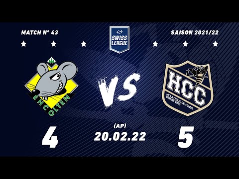 20.02.2022 EHC Olten - HC La Chaux-de-Fonds (4-5) AP