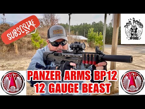Panzer arms bullpup bp12 - 12 gauge shotgun review. 12ga magazine fed, semiautomatic semi auto ar12.