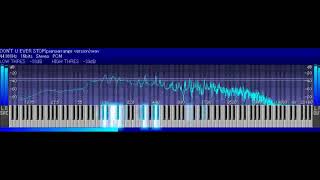 KAT-TUN DON&#39;T U EVER STOP(pianoarrange version)