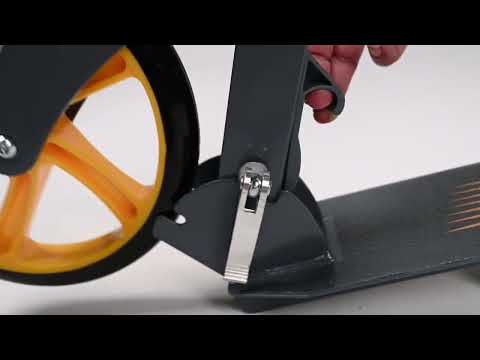 Video de Monopatín Plegable 2 ruedas Drifter naranja