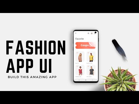 Fashion App UI Mobile App UI Design in Adobe XD