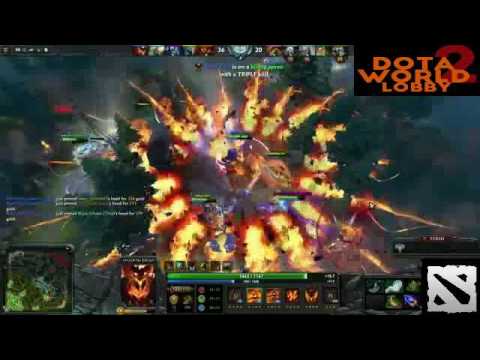 DOTA 2 Ranked Gameplay    ArisE   EPIC Shadow Fiend REFRESHER ORB   Highlights