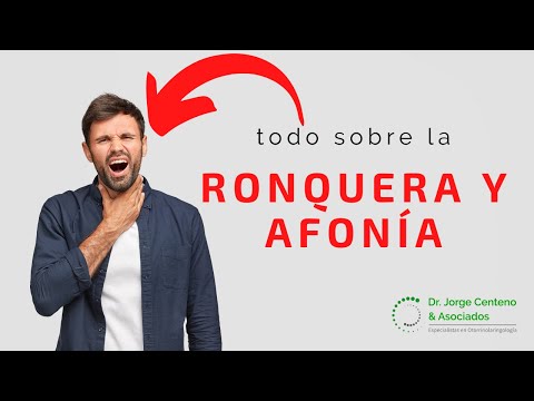 Todo sobre la Ronquera y Afonía | Dr. Jorge Centeno