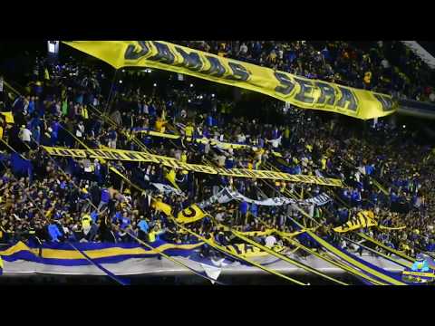 "LA BOMBONERA EXPLOTA!!! BOCA 2 - PALMEIRAS 0. Copa Libertadores 2018" Barra: La 12 &bull; Club: Boca Juniors