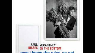 Paul McCartney - Get yourself another fool (con letra ingles)