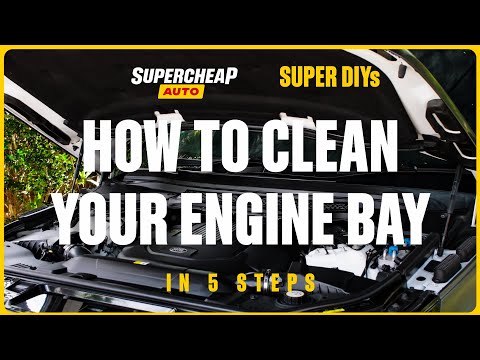 How To Clean Your Engine Bay - Super DIYs