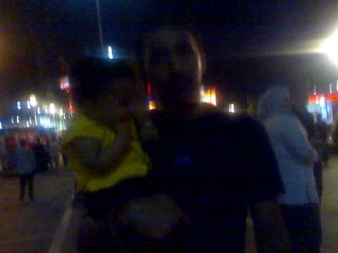 Ethan at his first Freej Fair