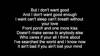Hunter Hayes - I Want Crazy (Lyrics)
