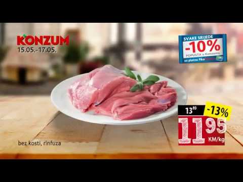 Konzum super akcija od 15.-17.05.2017.
