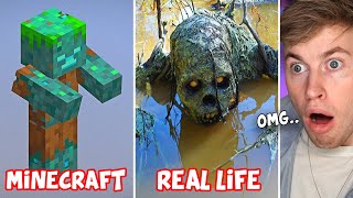 ECHTE Minecraft Figuren in REAL LIFE 😲