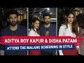 Aditya Roy Kapur And Disha Patani Attend The Malang Screening In Style