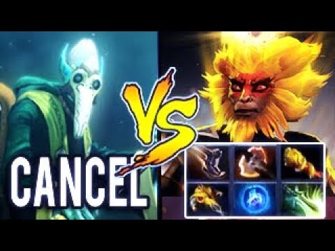 CanceL Carry Necrophos Vs FULL Item Super Carry Monkey King WTF Gameplay Dota 2